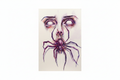 The Spider surrealist spider-face artwork by Roberto Cisneros
