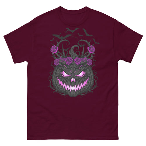 Lost Soul Art Halloween Graphic Tee — Demon Pumpkin King Lost Soul Art wearable art